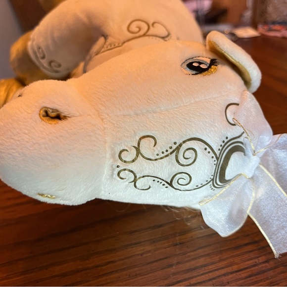 Build-A-Bear Enchanted White and Gold Pony Horse plush - Picture 12 of 14